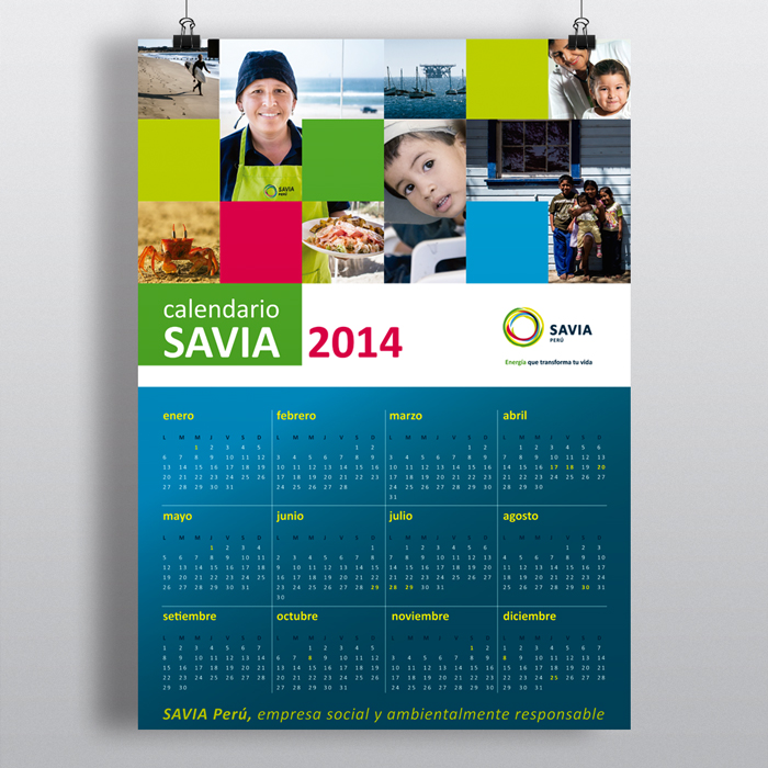 SAVIA Perú - Calendario