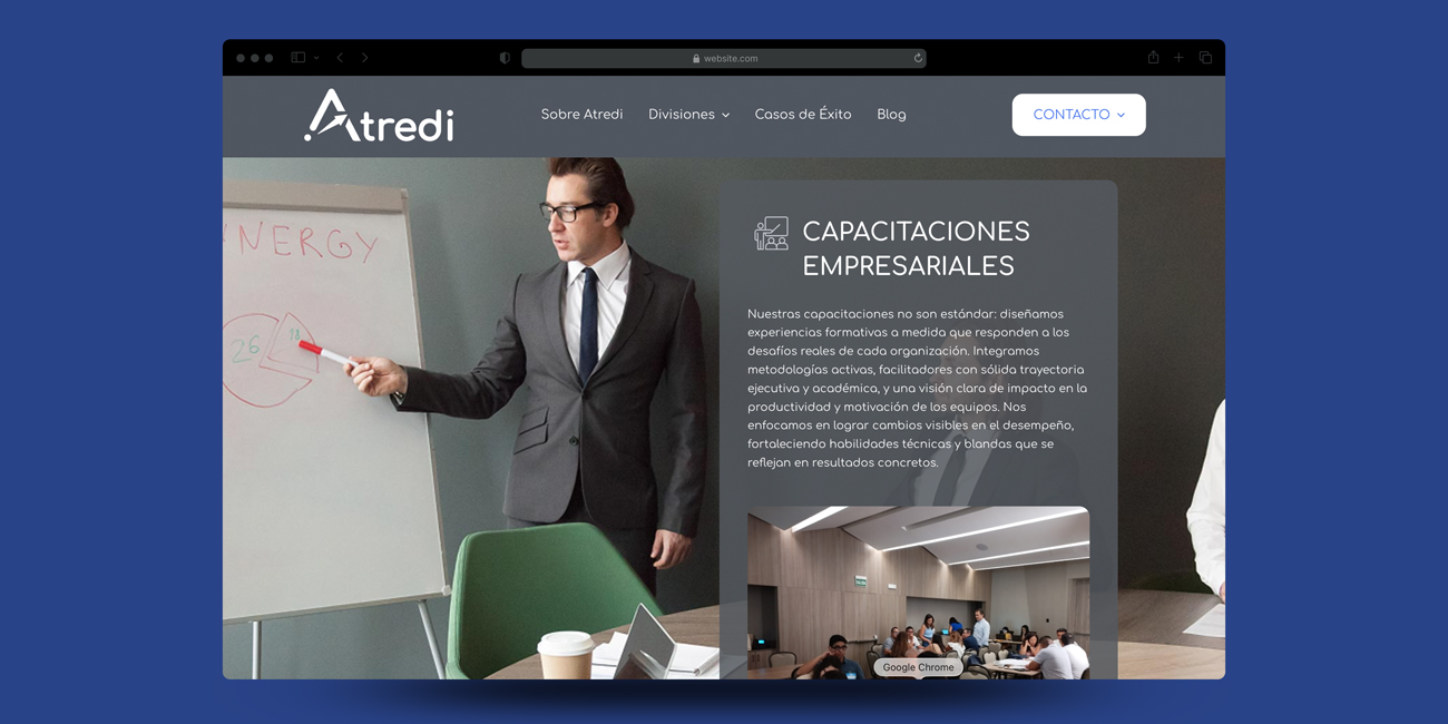 Atredi Sitio Web